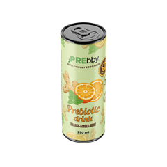 PREbby probiotikus üdítőital narancs-gyömbér-menta 250 ml