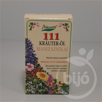 Primavera 111 gyógynövényolaj 100 ml