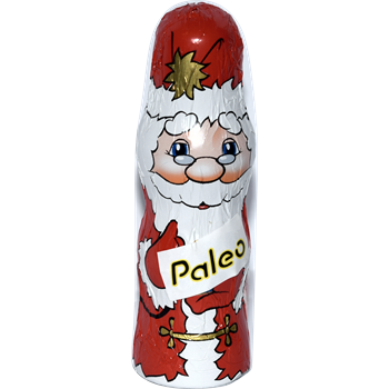 Paleo mikulás figura étcsokoládé édesítőszerrel 30 g