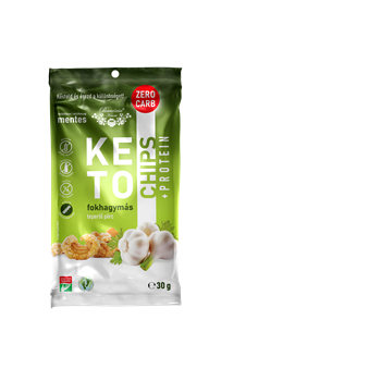 Pannónia keto chips fokhagymás 30 g