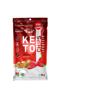 Pannónia keto chips pikáns paprikás 30 g