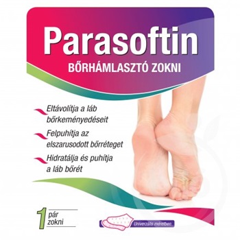 Parasoftin - bőrhámlasztó zokni 1 db