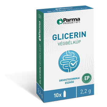 Parma Glicerin végbélkúp 2,2g 10 db