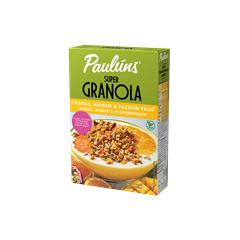 Paulúns granola narancs-mangó-passionfruit 350 g