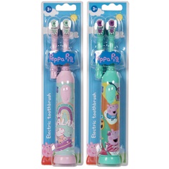 Peppa Malac elemes gyermek fogkefe 2 db pótfejjel 1 db