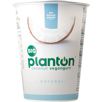 Planton big kókuszos vegángurt natúr 400 g