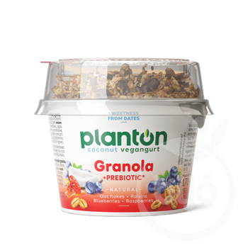 Planton breakfast vegángurt+granola 170 g