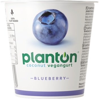 Planton kókuszos vegángurt áfonya 150 g