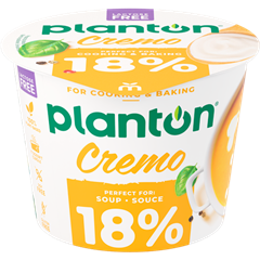 Planton sour creamo 18% kókuszos krém 180 g