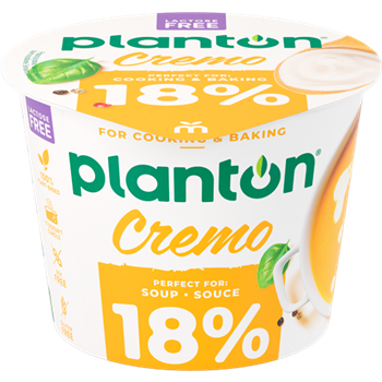 Planton sour creamo 18% kókuszos krém 180 g