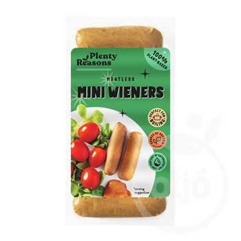 Plenty Reasons meatless vegán mini virsli jellegű készítmény 200 g