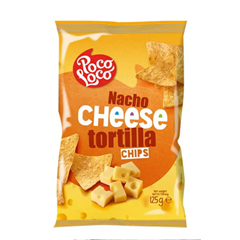 Poco Loco tortilla chips sajtos 125 g