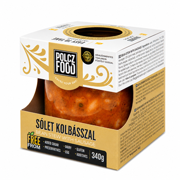 Polcz sólet kolbásszal adalékmentes készétel 340 g
