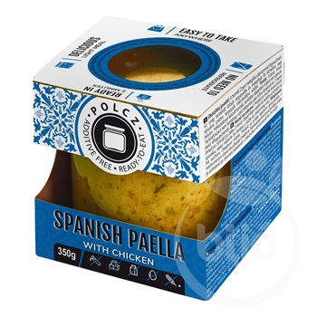 Polcz spanyol paella csirkehússal adalékmentes készétel 350 g