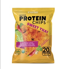 Popcrop pyramids gluténmentes sweet thai ízű protein chips 60 g