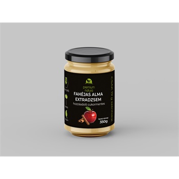 Premium Natura low carb fahéjas alma extra dzsem 350 g