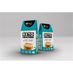 Primus gluténmentes vegán keto crackers keksz 80 g