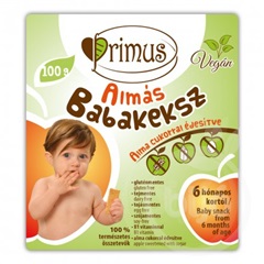 Primus vegan baby biscuit with apple 100 g