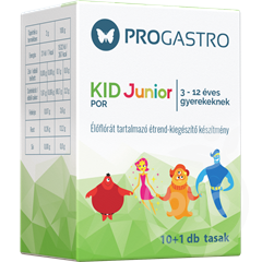 Progastro kid junior por 3-12 éves gyerekeknek 10+1db 11 db