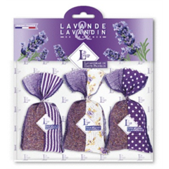 Provence-i levendulával töltött Bicolore Violet natur zsák szett 3x18g 1 db
