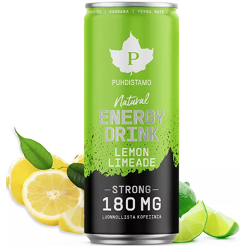 Puhdistamo természetes energiaital citrom-limonádé ízű 330 ml