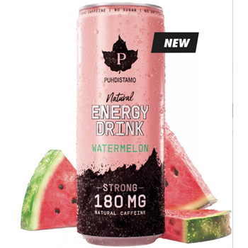 Puhdistamo természetes energiaital görögdinnye ízű 330 ml