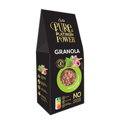 Pure Platinum Power granola gluténmentes matcha-pisztácia-cseresznyés 225 g