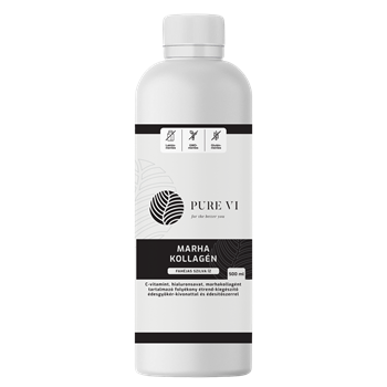 Pure Vi marha kollagén fahéjas szilva íz 500 ml