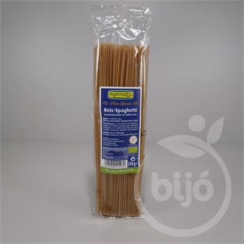 Rapunzel bio rizstészta spagetti teljes kiőrlésű 250 g