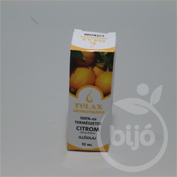 Relax illóolaj citrom 10 ml