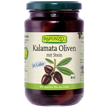 Rapunzel bio kalamata olíva maggal, lében 335 g