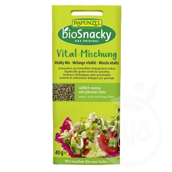 Rapunzel bio snacky vitalitás csíramagkeverék 40 g