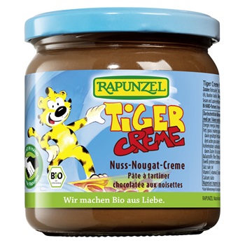 Rapunzel bio tigris mogyorós nugátkrém 400 g