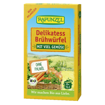 Rapunzel bio zöldségleveskocka delikát 80g 8 db