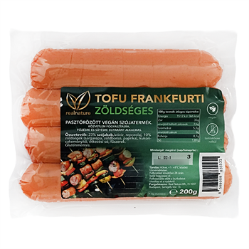 Real Nature tofu frankfurti zöldséges 200 g