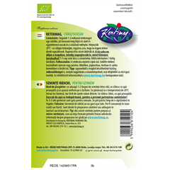 Réde organic radish seeds for germination 30 g
