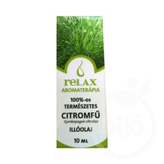 Relax illóolaj citromfű 10 ml