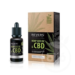 Revers vegán pipettás 100% kender cbd olaj 15 ml