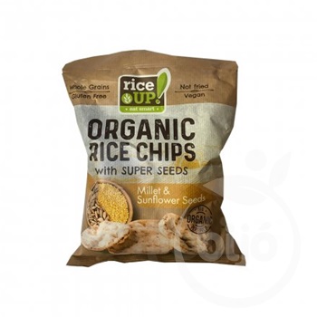 Rice Up bio köles & napraforgó chips 25 g