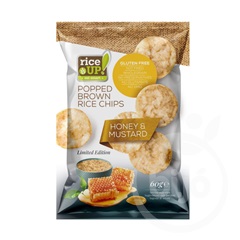 Rice Up chips mézes-mustáros ízű 60 g