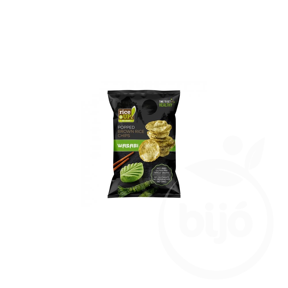 Rice Up chips wasabi ízű 60 g áruház bijo.hu
