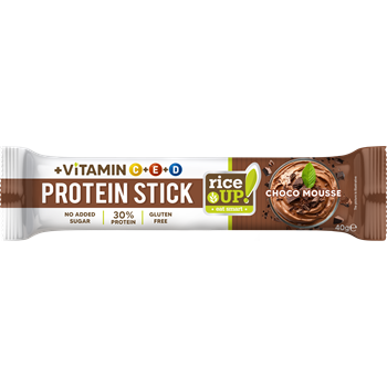 Rice Up fehérjeszelet vitaminokkal csokoládé mousse ízű hcn 40 g