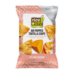 Rice Up tortilla chips cheddar sajt ízű 60 g