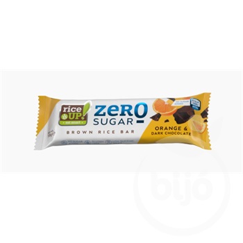 Rice Up zero rizsszelet narancsos ízű étcsokoládéval hozzáadott cukor nélkül 18 g