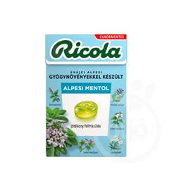 Ricola cukorka alpine fresh 40 g