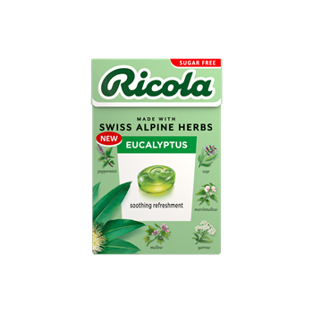 Ricola cukorka eukaliptusz 40 g