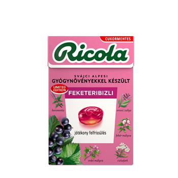 Ricola cukorka feketeribizli 40 g