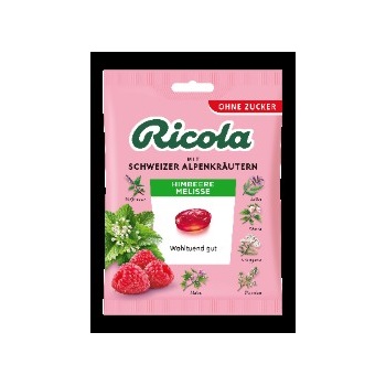 Ricola cukorka málna-citromfű zacskós 75 g