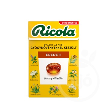 Ricola cukorka original herbs 40 g