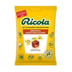 Ricola cukorka original herbs zacskós 75 g
